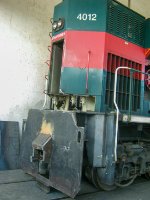 FXE SD70ACe Locomotive being repaired